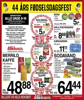 ABC Lavpris katalog i Haarby | Eksklusive tilbud til vores kunder | 2025-08-27T00:00:00.000Z - 2025-09-02T00:00:00.000Z