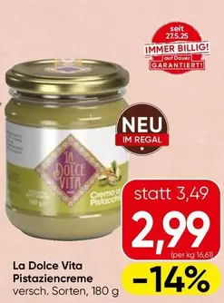 Dolce Vita - Pistaziencreme