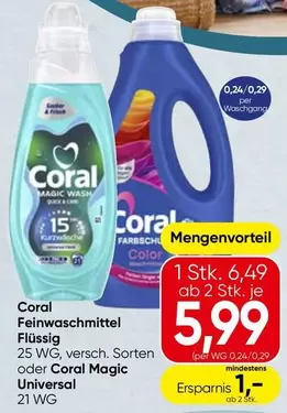 Feinwaschmittel Flüssig oder Magic Universal
