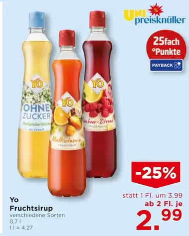 Fruchtsirup