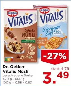 Dr Oetker - Vitalis Müsli