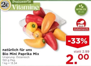 Bio -  Mini Paprika Mix