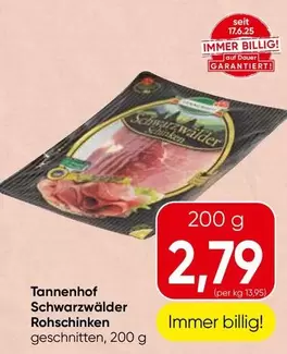 Schwarzwälder Rohschinken