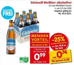 Edelweiss - Weißbier alkoholfrei