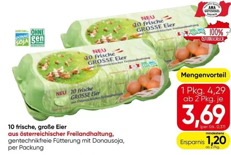 Ama - 10 frische, große Eier