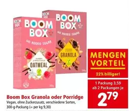 Box - Granola oder Porridge