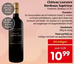 Bordeaux - Château Laurence  Supérieur