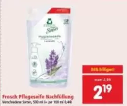 Frosch - Pflegeseife Nachfüllung