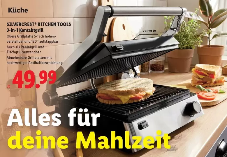 3-in-1 Kontaktgrill