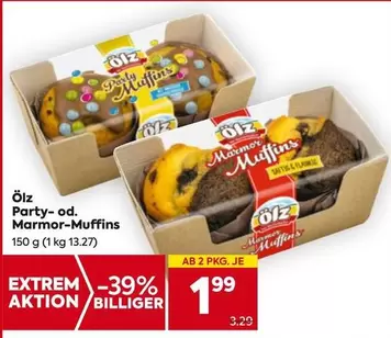 Party - - od. Marmor-Muffins