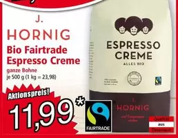 Bio -  Fairtrade Espresso Creme