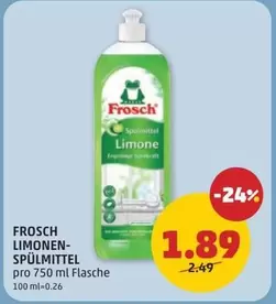 Frosch - LIMONEN-SPÜLMITTEL