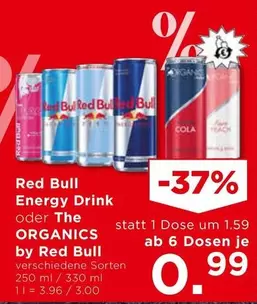 Red Bull - Energy Drink oder The ORGANICS