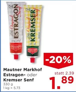 Estragon- oder Kremser Senf