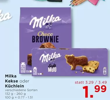 Milka - Kekse oder Küchlein
