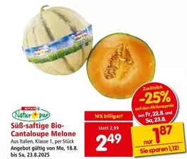 Bio - - Cantaloupe Melone