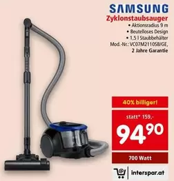 Samsung - Zyklonstaubsauger