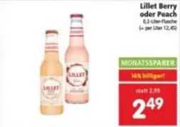 Lillet - Berry oder Peach