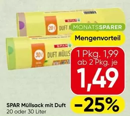 Müllsack mit Duft