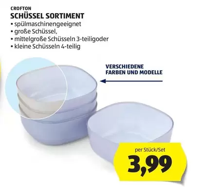 SCHÜSSEL SORTIMENT