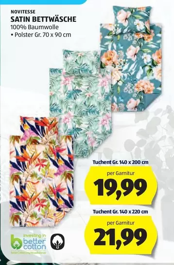 SATIN BETTWÄSCHE