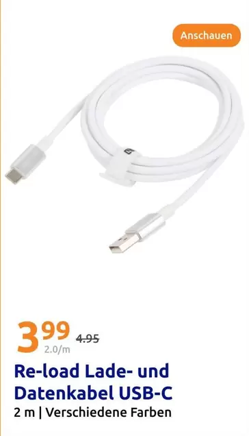 Lade- und Datenkabel USB-C