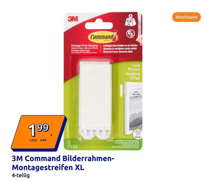 Easy - Command Bilderrahmen-Montagestreifen XL