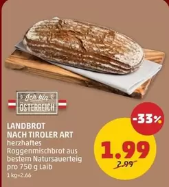 LANDBROT NACH TIROLER ART