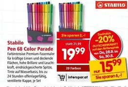 Pen 68 Color Parade
