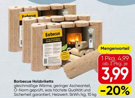 Holzbriketts