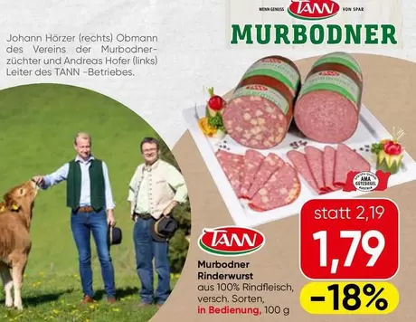 Ama - Murbodner Rinderwurst