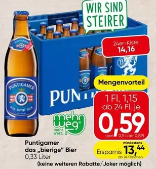 das „bierige" Bier