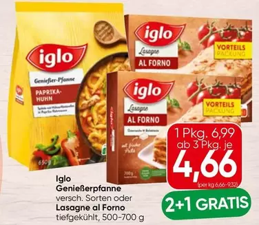 Genießerpfanne oder Lasagne al Forno