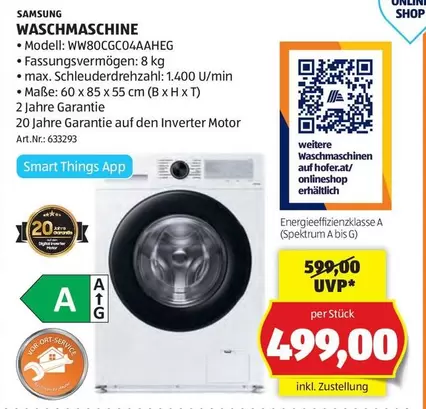 Samsung - WASCHMASCHINE