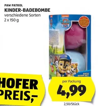 Paw Patrol - KINDER-BADEBOMBE
