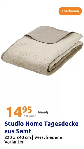Tagesdecke