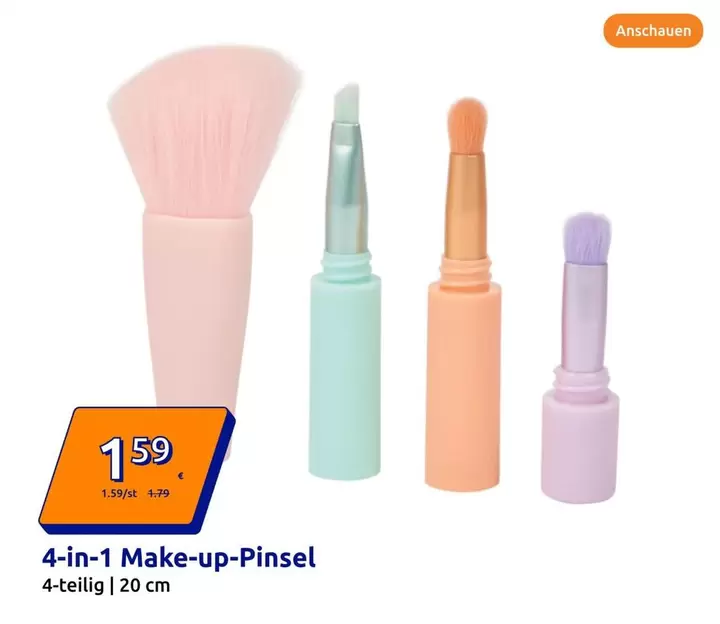 4-in-1 Make-up-Pinsel