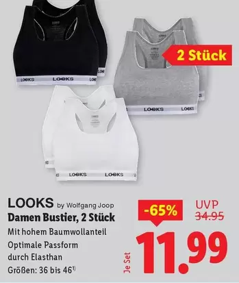 Damen Bustier, 2 Stück