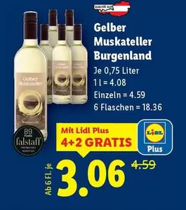 Gelber Muskateller Burgenland