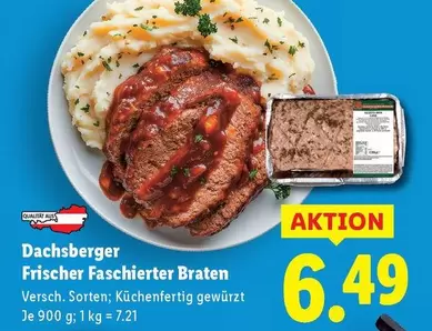 Frischer Faschierter Braten