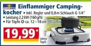 Camping - Einflammiger -kocher