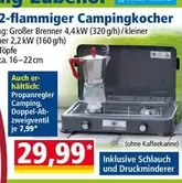 Camping - 2-flammiger kocher