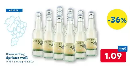 Spritzer weiß