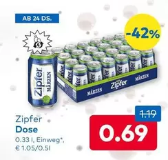 Zipfer - Dose