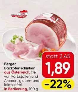 Backofenschinken