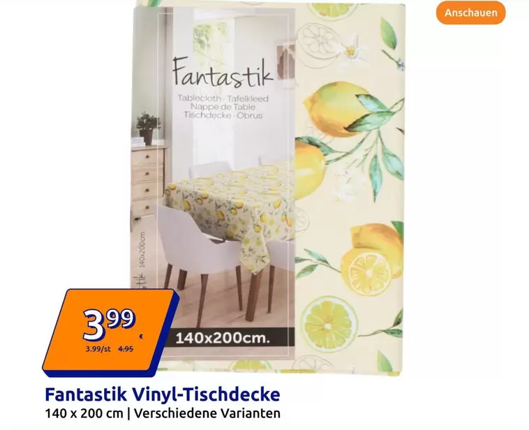 Vinyl-Tischdecke