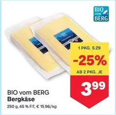 Bio - Bergkäse