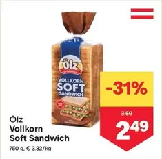 Vollkorn Soft Sandwich