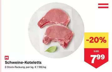 Schweine-Koteletts