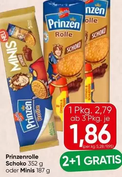 Prinzenrolle Schoko oder Minis